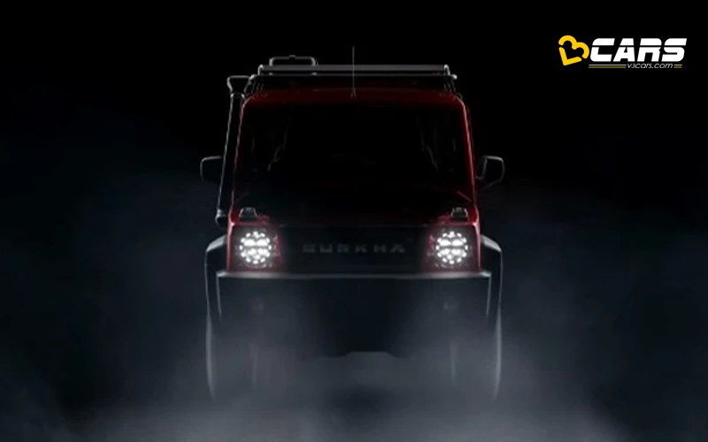 Force gurkha 5 door teased ahead of april 2024 launch