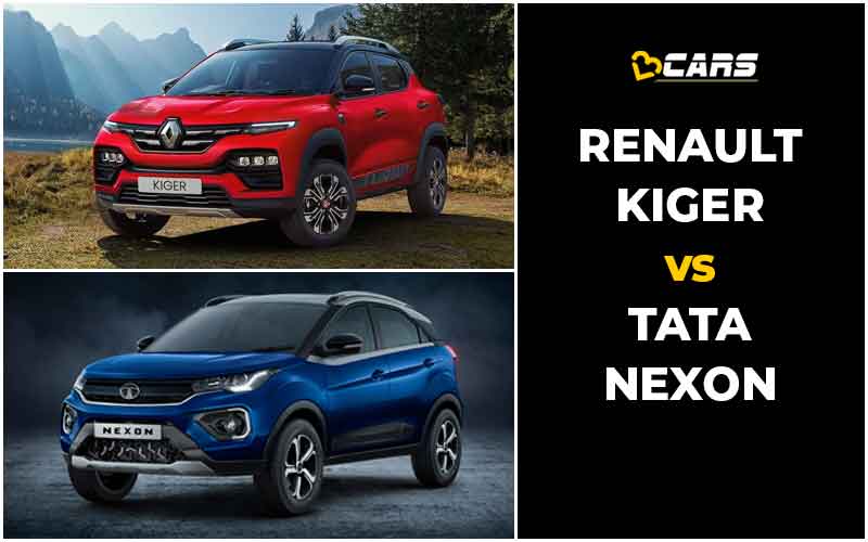 Renault Kiger Vs Tata Nexon