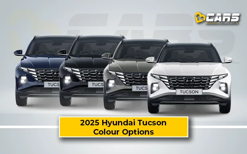 2025 Hyundai Tucson – Variant-Wise Exterior Colour Options