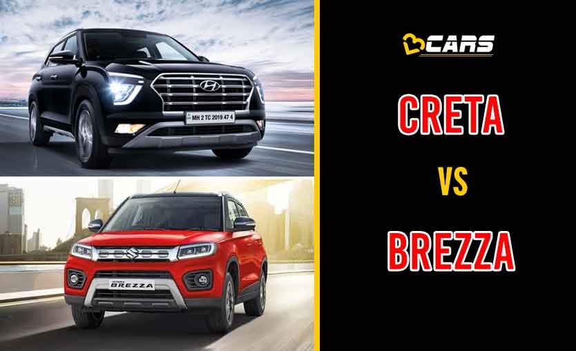Hyundai Creta 2020 vs Maruti Brezza Facelift