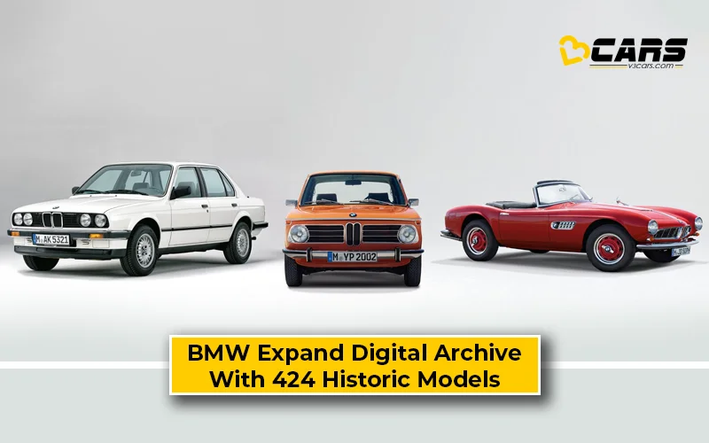 BMW Expand Digital Archive With 424 Historic Models