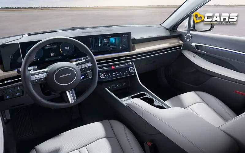 Hyundai sonata unveiled features connected led light bars like verna 2023