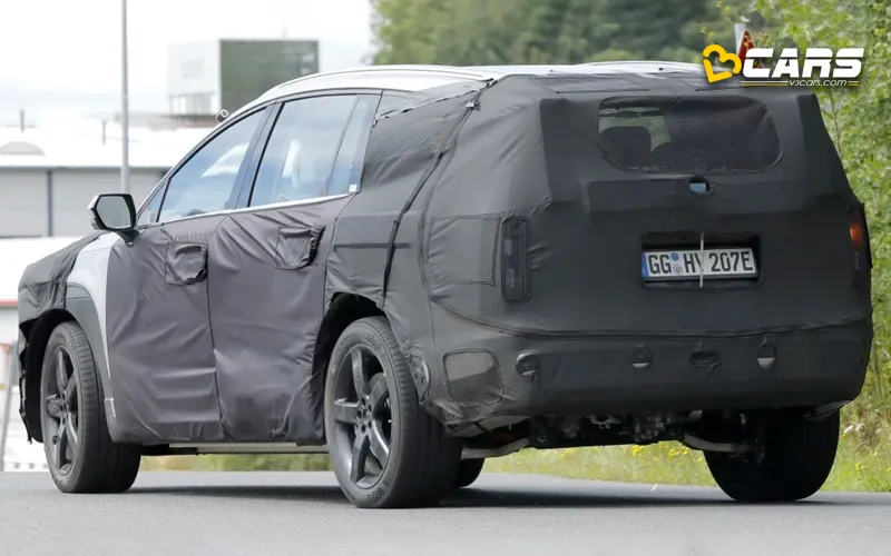 Hyundai ioniq 7 electric suv spotted likely to launch in mid 2024