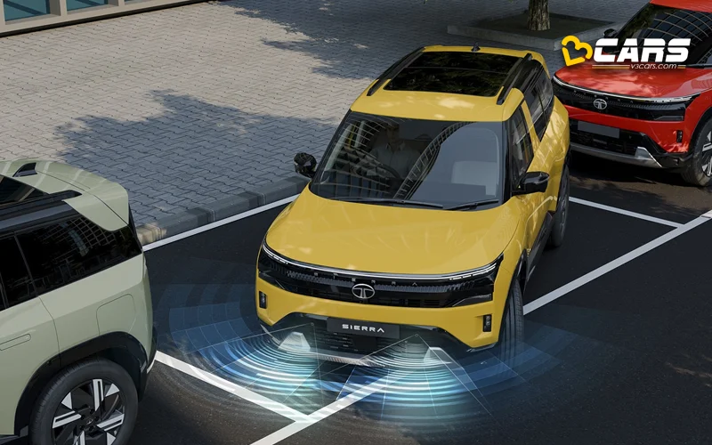 Tata Sierra Front Parking Sensors