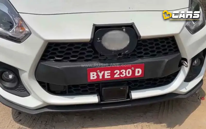 Suzuki swift sport spotted on test with adas