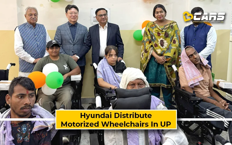 Hyundai Empower 80 People In UP With Motorized Wheelchairs