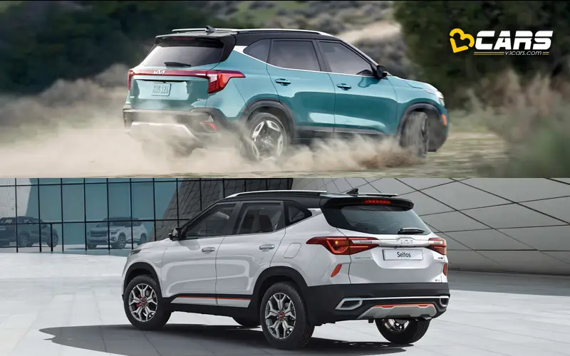 2023 kia seltos facelift vs current seltos top changes