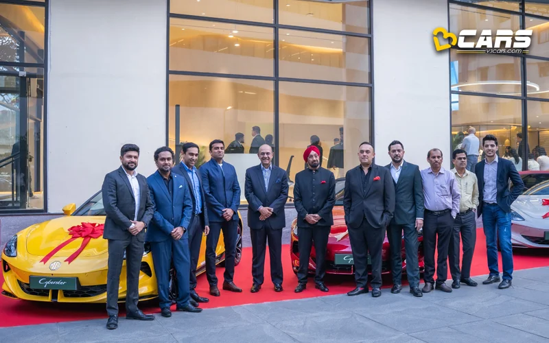 mg select bengaluru deliver 8 cybersters