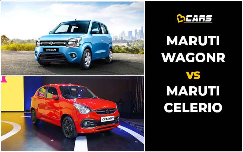 Maruti Suzuki WagonR vs Maruti Suzuki Celerio - Price, Specs, Features, Mileage Comparison