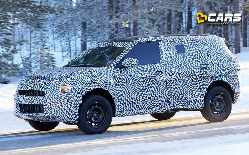 2023 citroen c3 aircross spotted on test