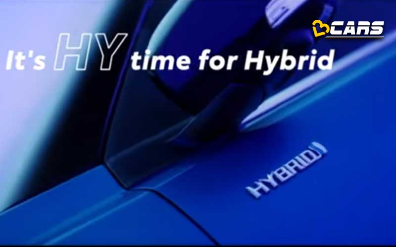 Toyota hyryder hybrid suv teased unveil on july 1
