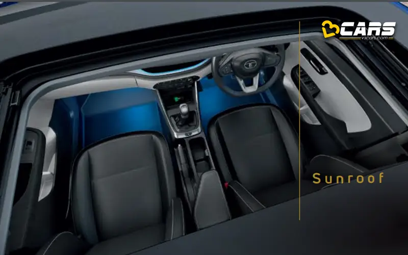 Tata altroz petrol diesel variants now offer sunroof