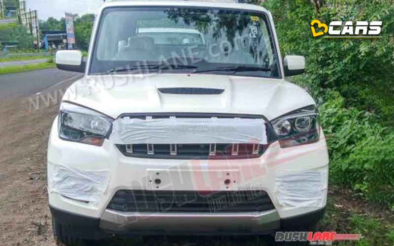 Mahindra scorpio classic spied
