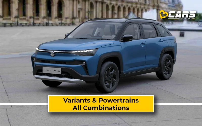 2025 Maruti Victoris Variant-Powertrain Combinations