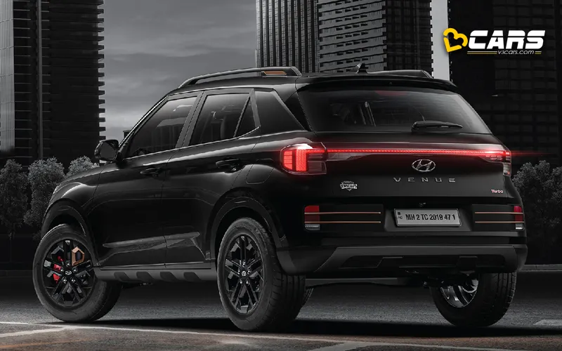 Hyundai venue knight editon launched at rs 10 lakh