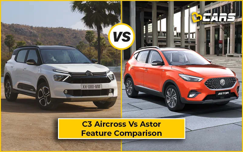 Citroen C3 Aircross vs MG Astor