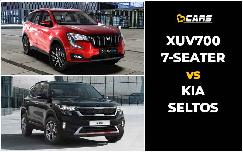 Mahindra XUV700 7-Seat Vs Kia Seltos