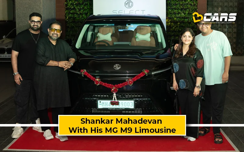 Shankar Mahadevan Welcomes the MG M9 Presidential Limousine
