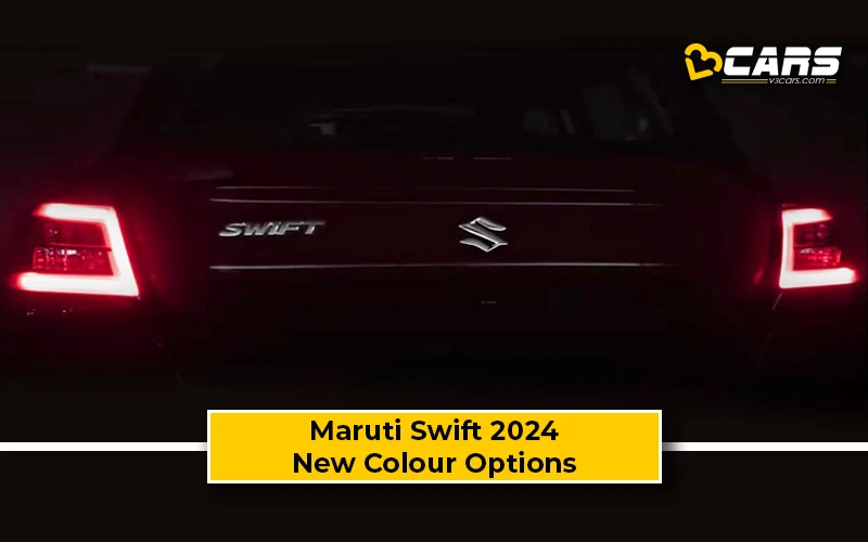 Exclusive: Maruti Swift 2024 To Get 4 Different Shades Of Exterior Colour Options — Variant-wise Exterior Colour