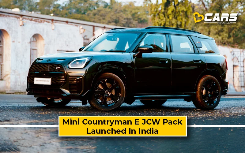 Mini Countryman E JCW Pack Launched In India