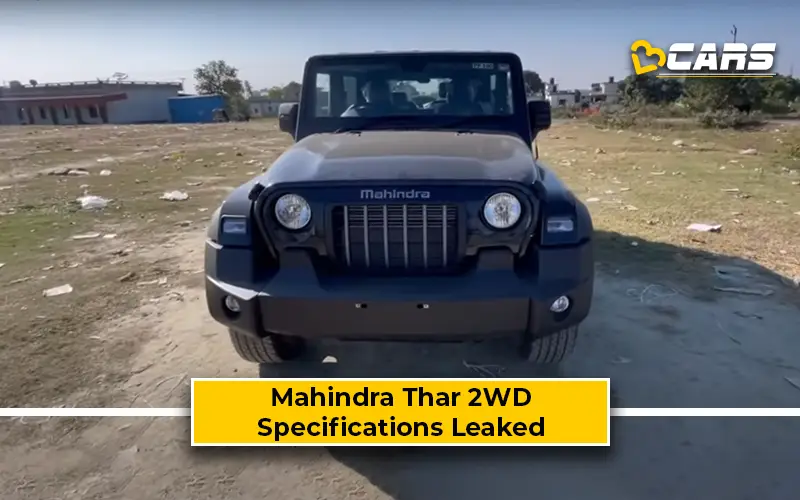 Mahindra Thar 2WD