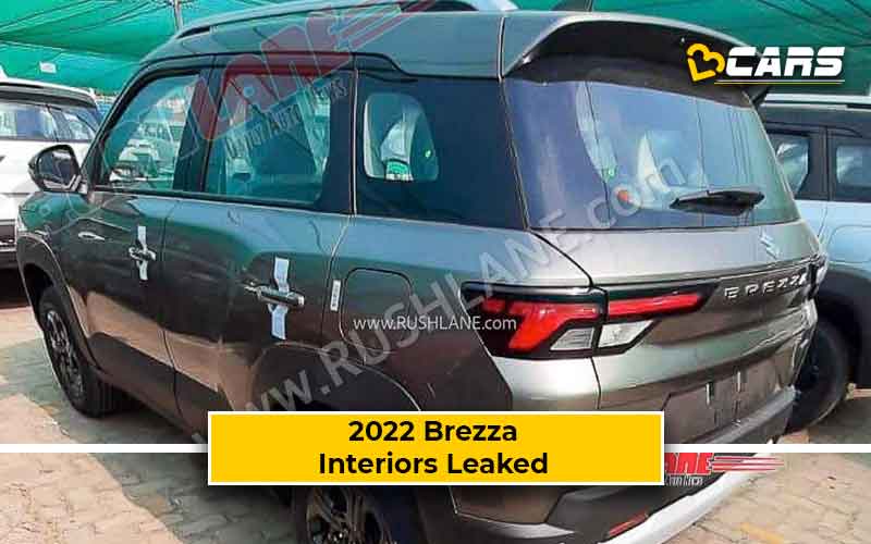 2022 Maruti Brezza Spied — Interior Features And Design