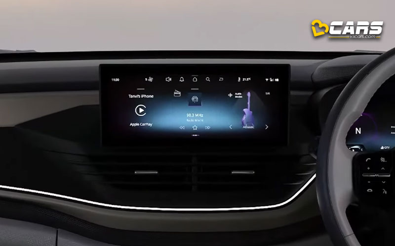 Larger 10.25-inch Touchscreen
