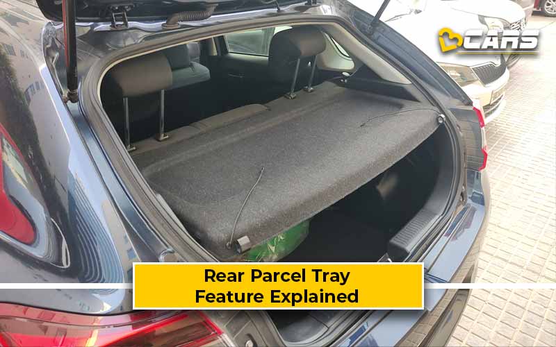 Rear Parcel Tray