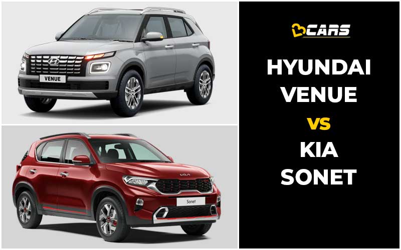 Hyundai Venue Vs Kia Sonet