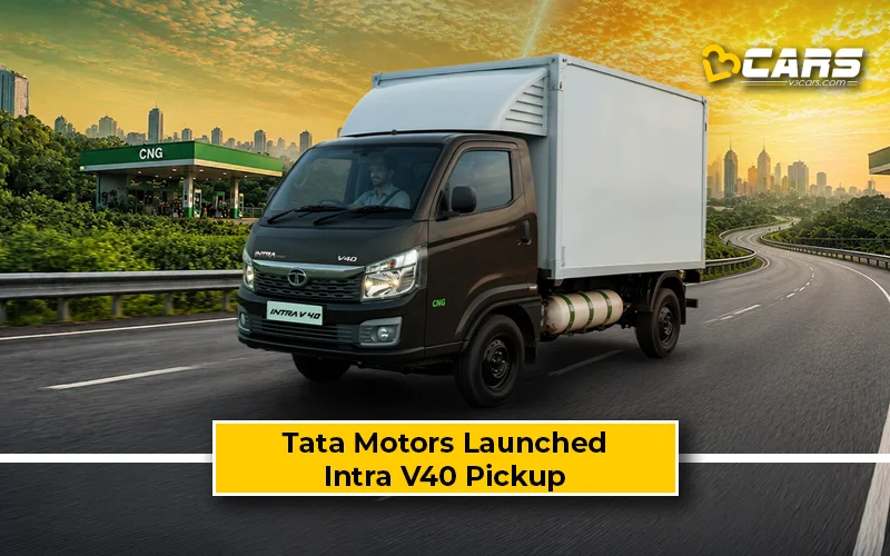 Tata Motors Launch Intra V40 Bi-Fuel Pickup