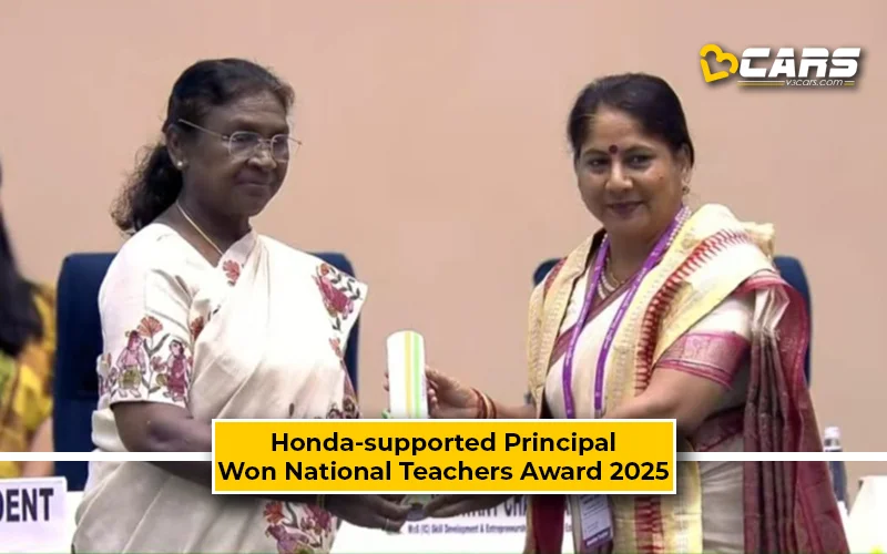 Honda Foundation-Supported Principal Win National Teacher’s Award