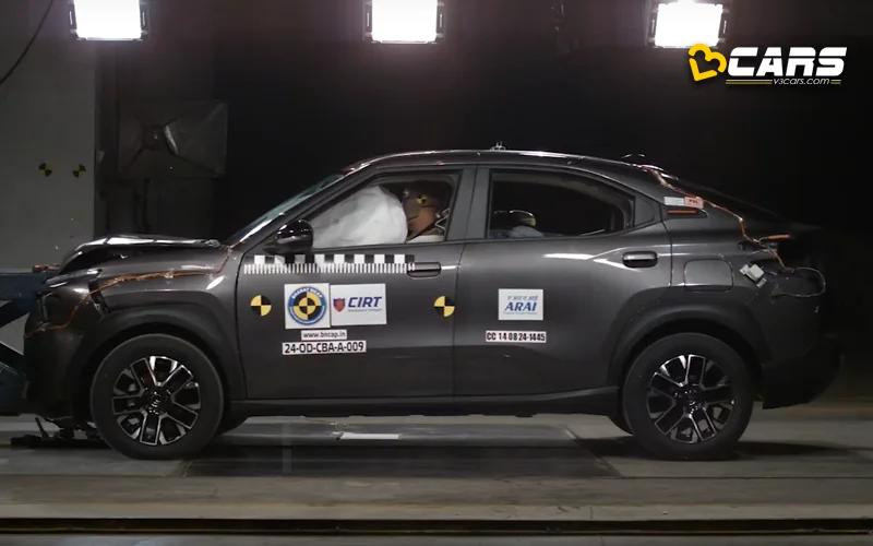 2024 citroen basalt scores 4 star bharat ncap safety rating