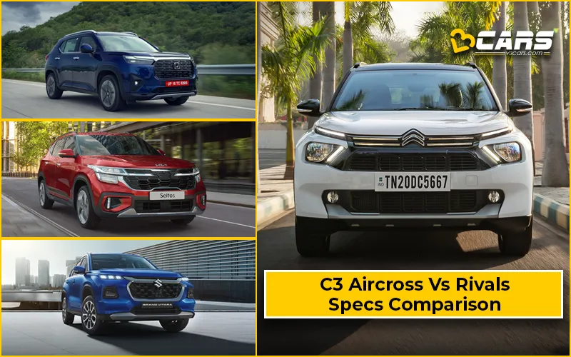 Citroen C3 Aircross Vs Rivals