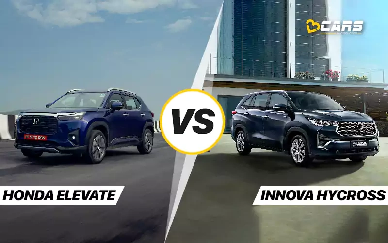 Honda Elevate Vs Toyota Innova Hycross