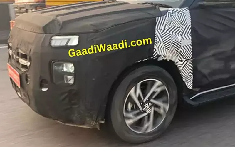 Hyundai creta facelift spotted again ahead of early 2024 launch
