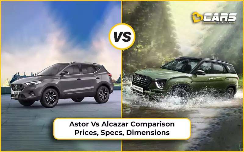 MG Astor Vs Hyundai Alcazar