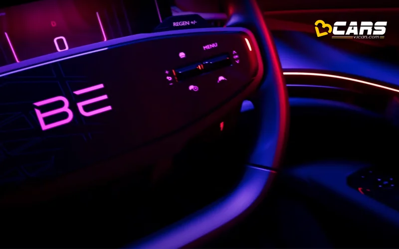 Upcoming 2024 mahindra xev e9 be 6e interior teased ahead of launch