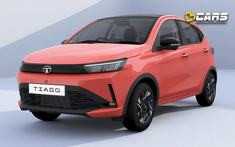 2026 Tata Tiago Facelift Orange Colour