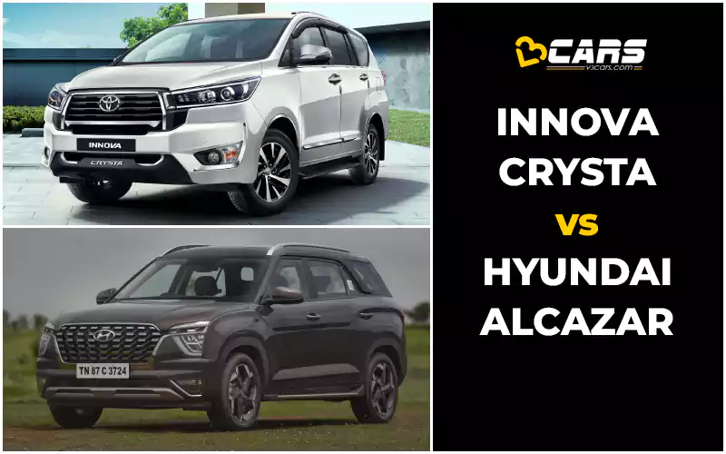 Toyota Innova Crysta Vs Hyundai Alcazar