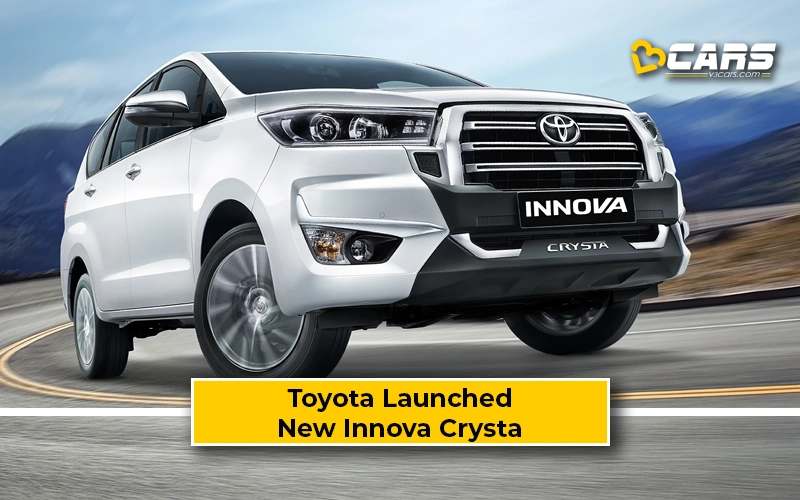 Toyota Launch New Innova Crysta With Updates