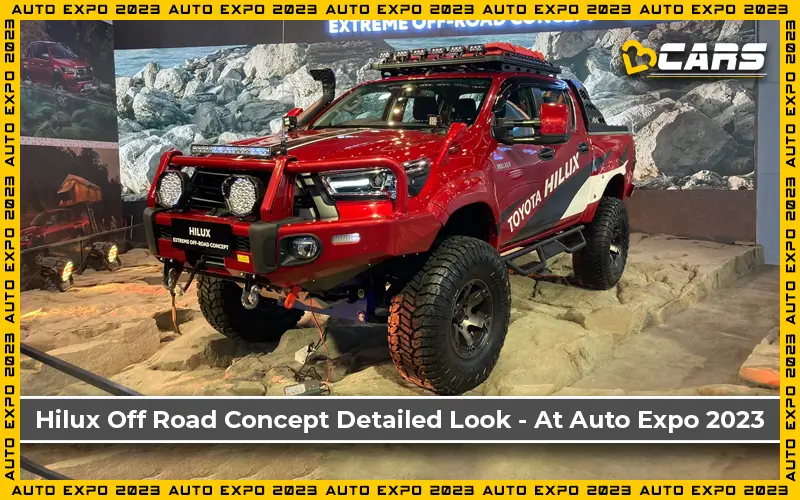 Auto Expo 2023: Toyota Hilux Extreme Off-Road concept showcased