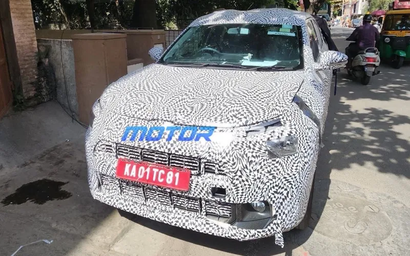 Citroen c3x interior cabin features spied ahead of 2024 launch