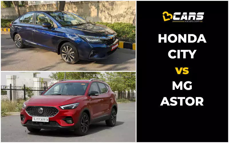 Honda City Vs MG Astor