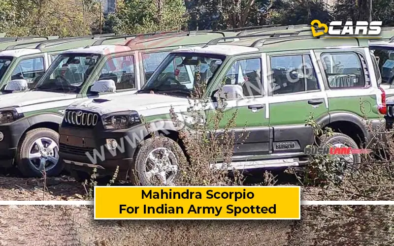 Mahindra Scorpio 4WD Indian Army