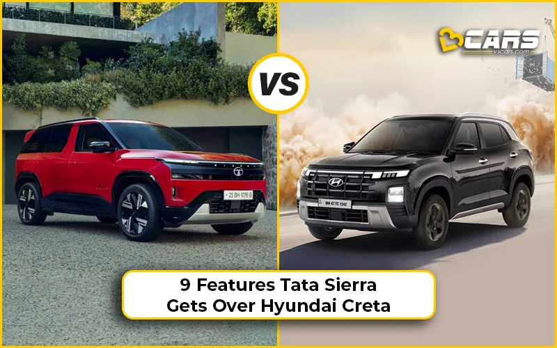 9 Features The 2026 Tata Sierra Gets Over Hyundai Creta