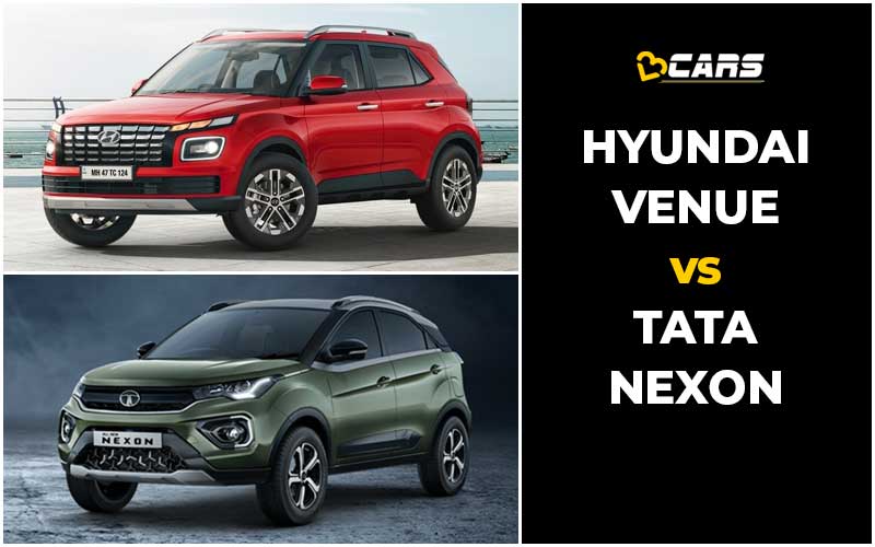 Hyundai Venue Vs Tata Nexon