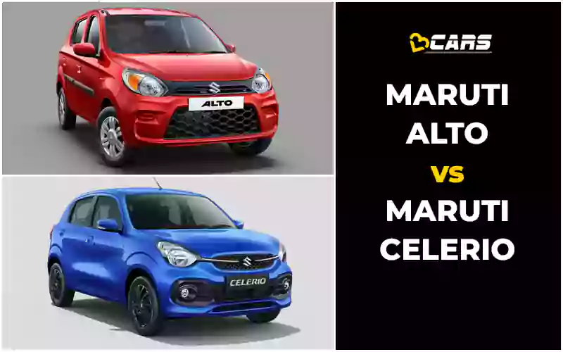 Maruti Suzuki Celerio Vs Maruti Suzuki Alto