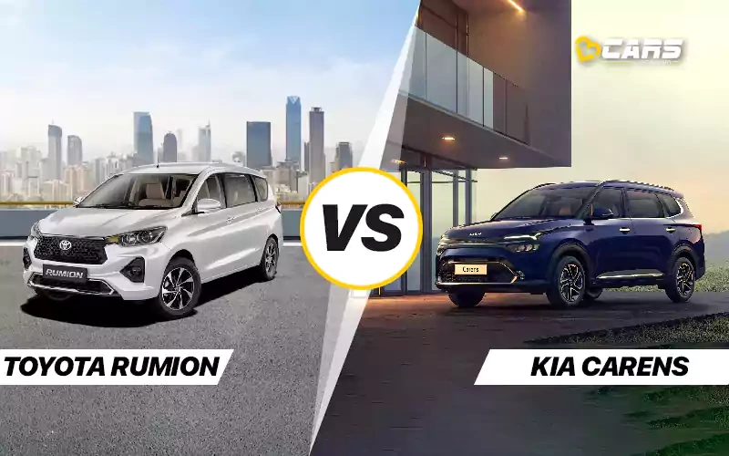 Toyota Rumion Vs Kia Carens Price, Engine Specs & Dimensions Comparison