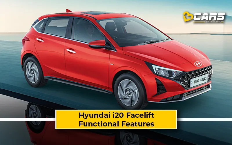 2023 Hyundai i20 Functional Features