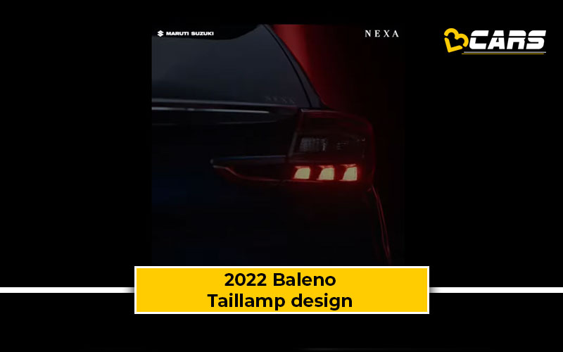 2022 Baleno Taillamps